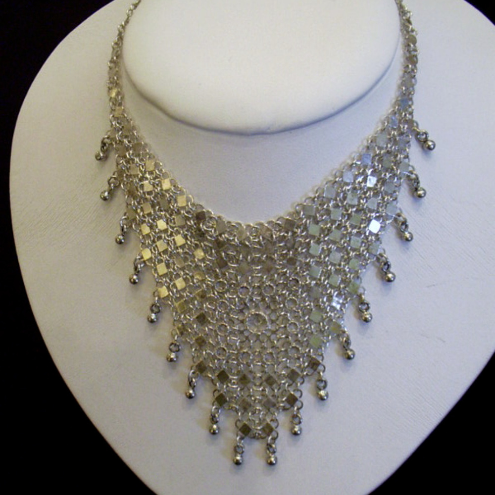 Sterling silver authentic Yemen necklace. - Picture 3 of 3